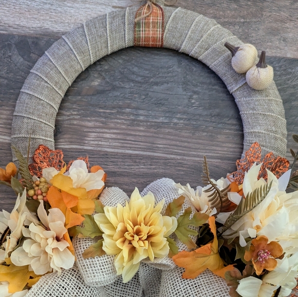 Sipp Deep South Fall Wreath - Picture 8 of 15